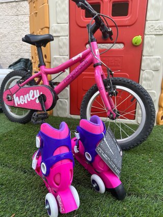 Bicicleta Ridgeback Honey 16” + patines