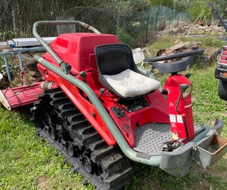 Tractor Yanmar AC-10 con Rotovator