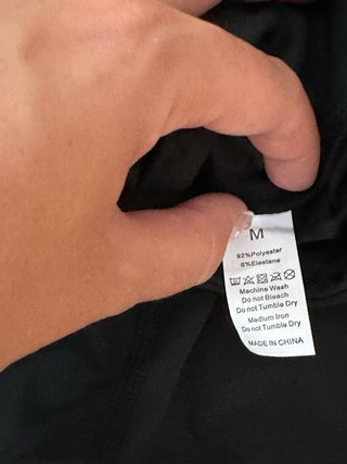 Mallas tobilleras efecto push up negras