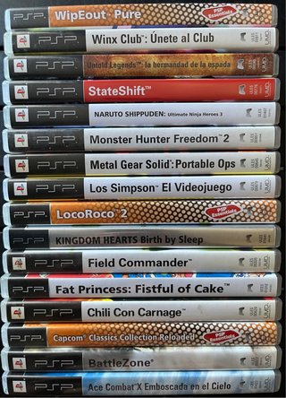 Juegos PSP a partir de 7€