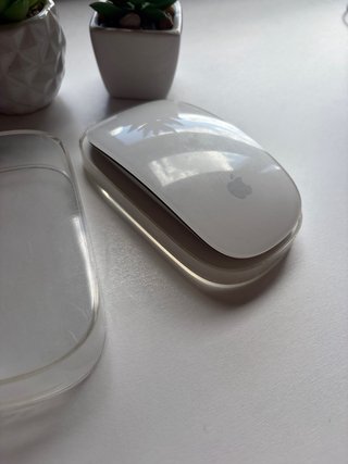Ratón Apple blanco con caja