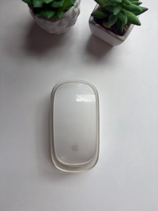 Ratón Apple blanco con caja