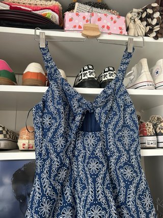 Vestido Zara Azul Talla XS