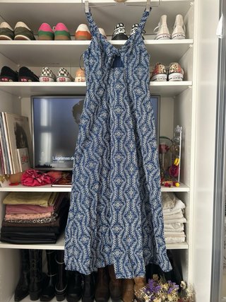 Vestido Zara Azul Talla XS