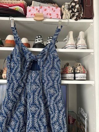 Vestido Zara Azul Talla XS
