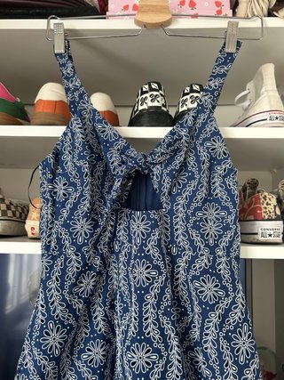 Vestido Zara Azul Talla XS