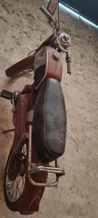 Mobilette Clásica Roja