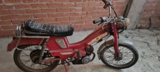 Mobilette Clásica Roja