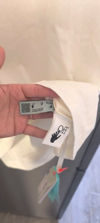 Camiseta Off-White hombre blanca talla XL