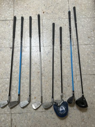 Palos de golf Inesis junior varilla azul