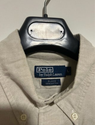 Camisa Polo Ralph Lauren Beige Hombre