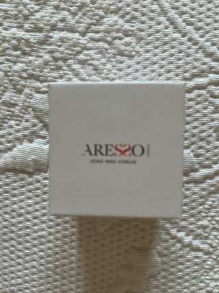 Pendientes oro blanco y diamante niña
