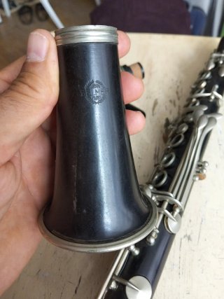 Clarinete Henri Selmer París ébano HAGO ENVIOS