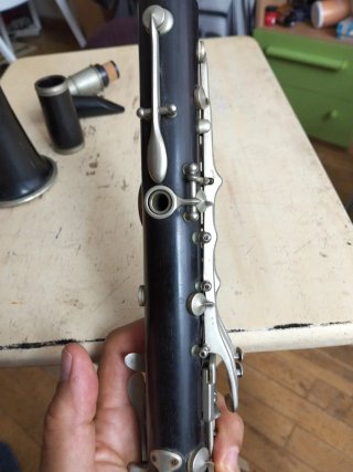 Clarinete Henri Selmer París ébano HAGO ENVIOS