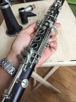 Clarinete Henri Selmer París ébano HAGO ENVIOS