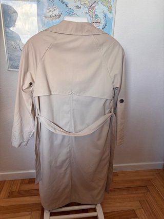 Gabardina Beige Stradivarius Talla S