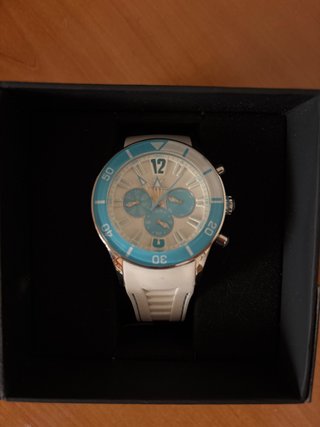 Reloj Viceroy Unisex Turquesa y Blanco
