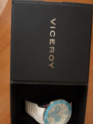 Reloj Viceroy Unisex Turquesa y Blanco