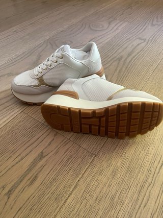 Zapatillas Liu Jo Plataforma Ante Malla NUEVAS