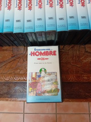 Colección VHS Érase una vez El Hombre