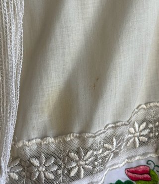 Abito Messicano Vintage Ricamato