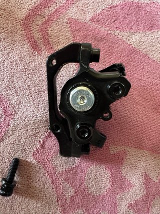 Pinza freno Tektro con adattatore