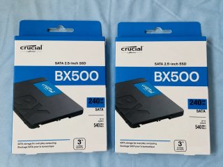 Lote de 2x SSD Crucial BX500 240GB SATA Nuevo