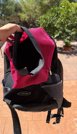 Mochila para mascotas