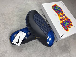 Chanclas Nike MIND 001 Azul/Dorado Talla 46