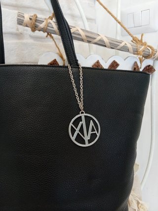 Borsa Shopper Armani Exchange Nera