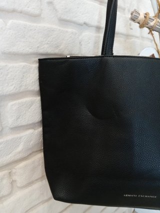 Borsa Shopper Armani Exchange Nera