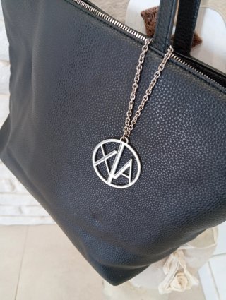 Borsa Shopper Armani Exchange Nera