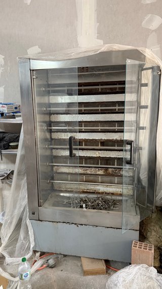 Máquina Pollo Asado Acero Inoxidable