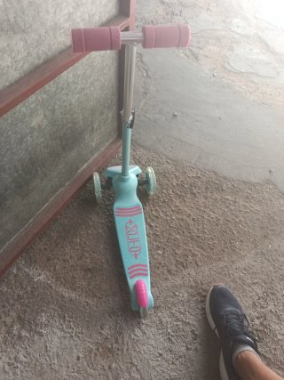 Patinete infantil 3 ruedas azul
