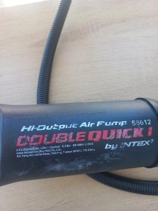 Hinchador Intex Doble Acción