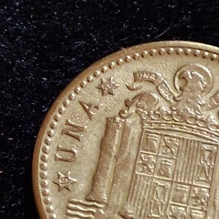 1 Peseta 1947 Estrella 56
