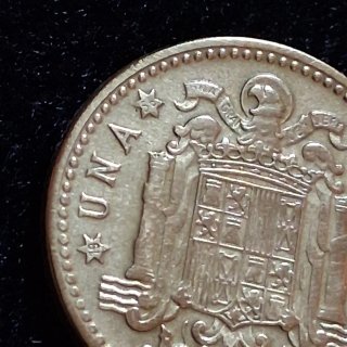 1 Peseta 1947 Estrella 56