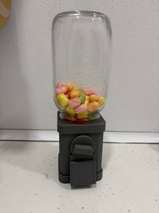 Dispensador de caramelos tipo gumball