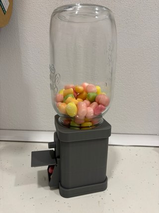 Dispensador de caramelos tipo gumball