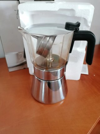 Cafetera Italiana Bra Flavour Crystal