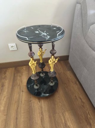 Mesa auxiliar / camarera vintage estilo oriental