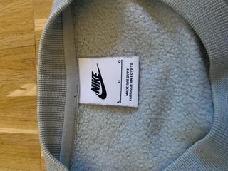 Sudadera Nike Air Gris y Azul