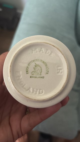 Juego vintage de 2 mermeleras de porcelana.