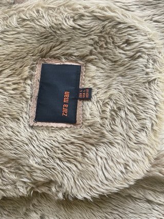 Chaqueta Zara efecto ante forrada Talla L