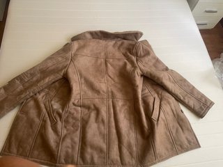Chaqueta Zara efecto ante forrada Talla L