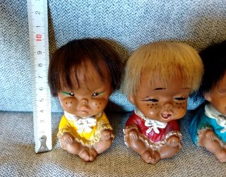 3 Bambole vintage Moody Cuties Japan Iwai vintage