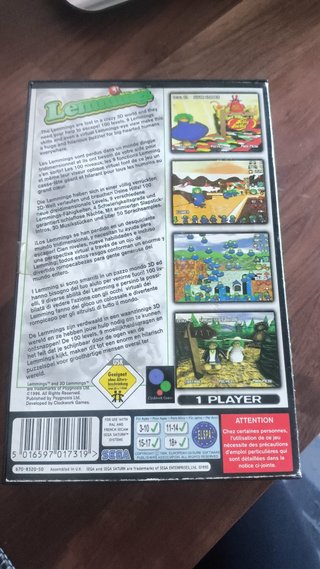 Lemmings - Sega Saturn