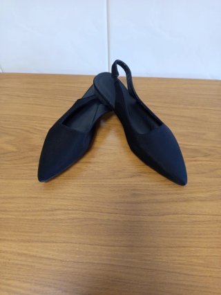 Zapatos planos negros mujer