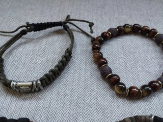 Lote 4 Pulseras Hombre Unisex