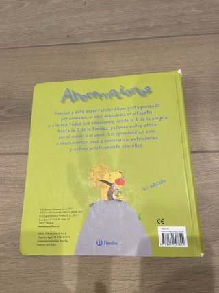 Libro infantil Abecemociones